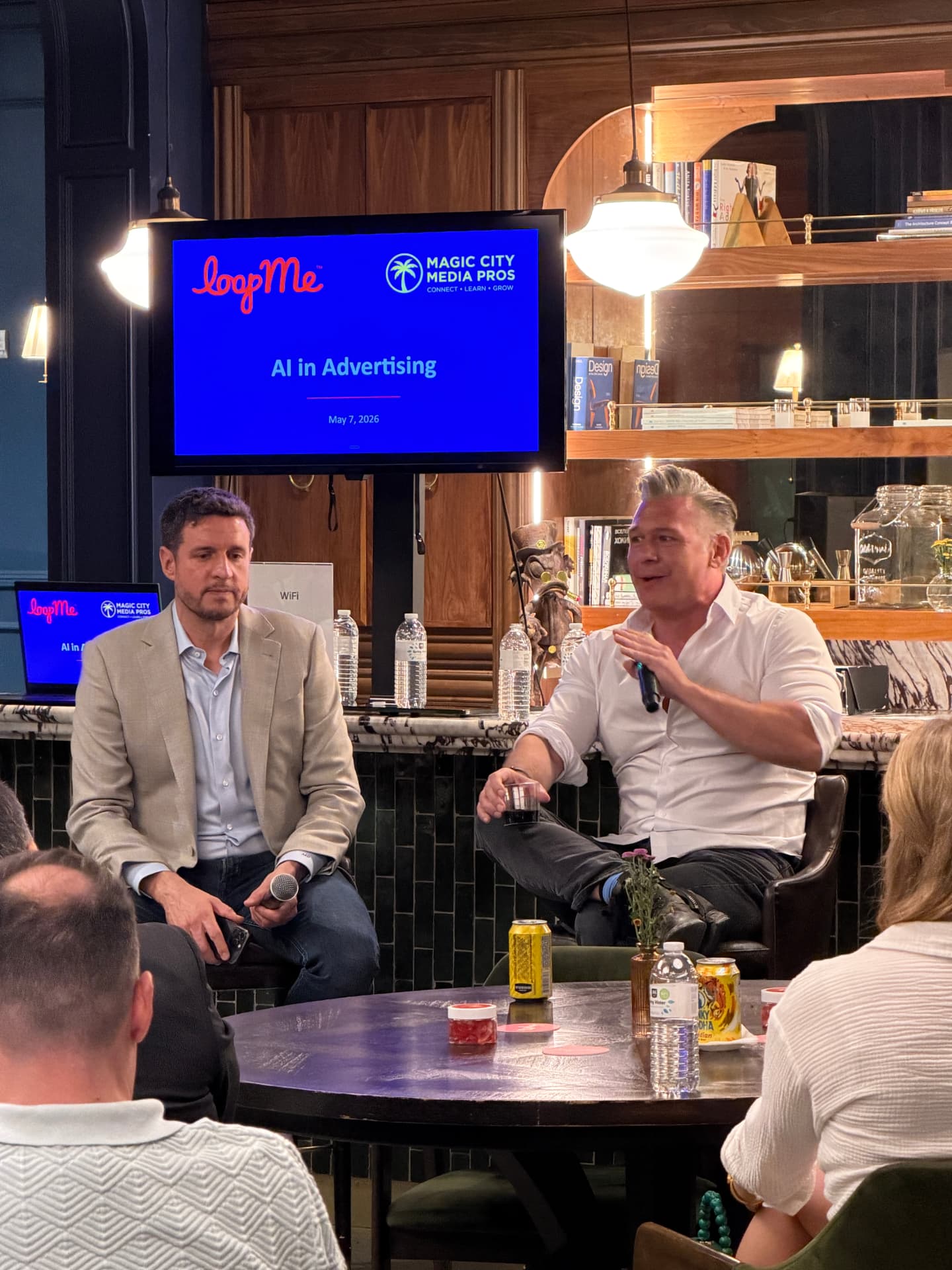 Alex Demas speaking at AI in Advertising